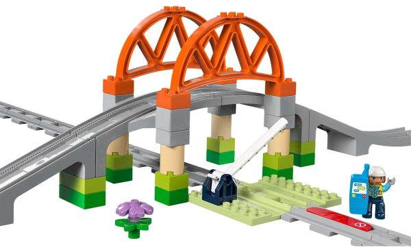 10426 | LEGO® DUPLO® Train Bridge and Tracks Expansion Set on Sale