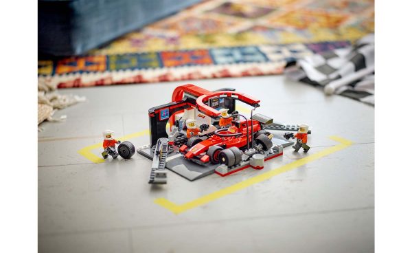 60443 | LEGO® City F1® Pit Stop & Pit Crew with Ferrari Car Supply