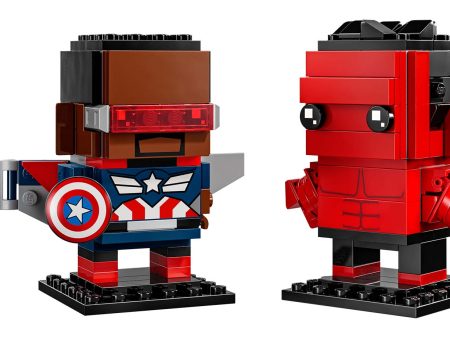 40668 | LEGO® BrickHeadz™ Captain America & Red Hulk Figures Cheap