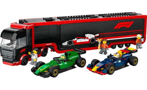 60445 | LEGO® City F1® Truck with RB20 & AMR24 F1® Cars Online now