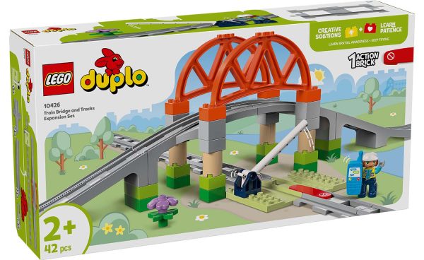 10426 | LEGO® DUPLO® Train Bridge and Tracks Expansion Set on Sale