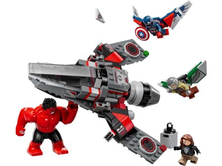 76292 | LEGO® Marvel Captain America vs. Red Hulk Battle For Cheap