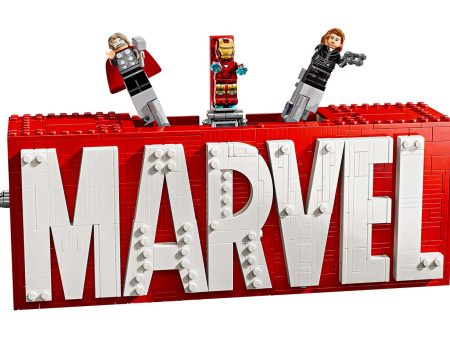 76313 | LEGO® MARVEL Logo & Minifigures Hot on Sale