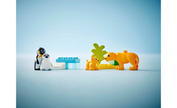 10442 | LEGO® DUPLO® Wild Animal Families: Penguins & Lions Discount