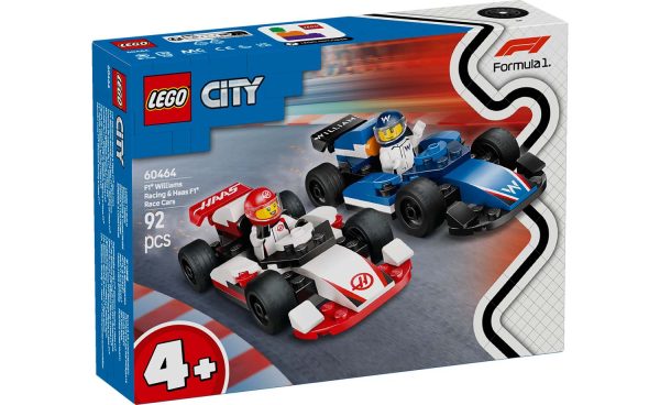 60464 | LEGO® City F1® Williams Racing & Haas F1® Race Cars Sale