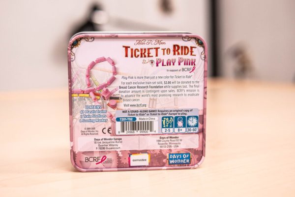 Ticket to Ride - Play Pink For Sale