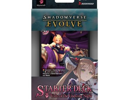 Shadowverse Evolve - Starter Deck #5 - Waltz of the Undying Night Online Sale