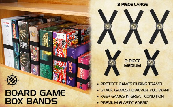 Board Game Box Rubber Band - 8  (2) & 11  (3) Straps (Set of 5) Online