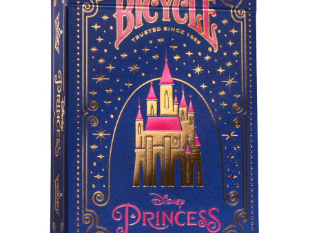 Bicycle Playing Cards - Disney Princess - Navy For Cheap