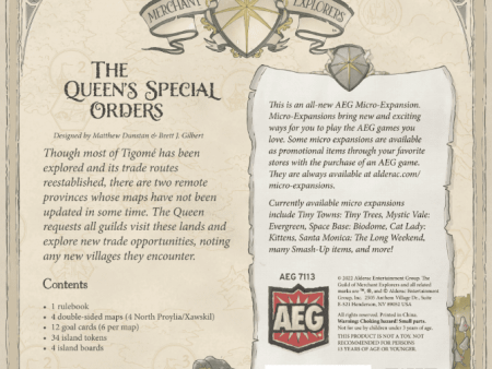 The Guild of Merchant Explorers: The Queen s Special Orders on Sale