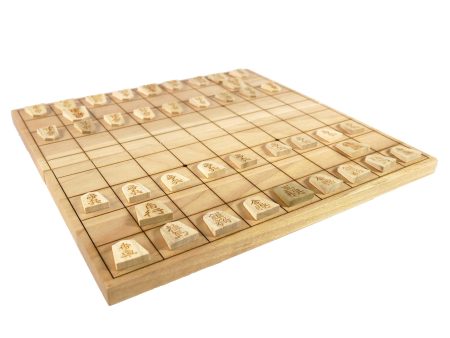 Shogi Folding Board with Engraved Tiles Cheap