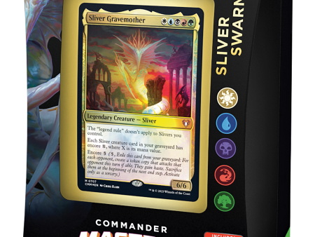 Magic: the Gathering - Commander Masters Commander Deck - Sliver Swarm Hot on Sale