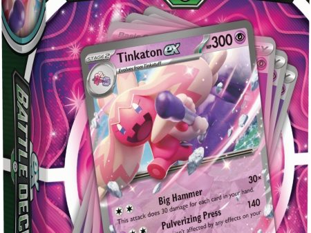 Pokemon - ex Battle Decks - Tinkaton ex on Sale