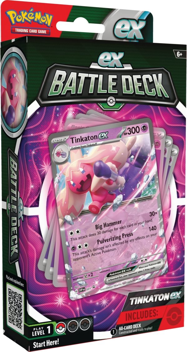 Pokemon - ex Battle Decks - Tinkaton ex on Sale