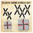 Board Game Box Rubber Band - 8  (2) & 11  (3) Straps (Set of 5) Online