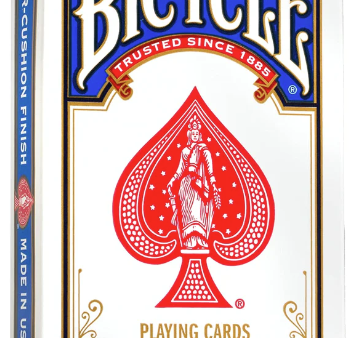 Bicycle Playing Cards - Bridge Size (Blue) For Discount