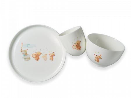 Dibbern ANIMAL PARADE Threetier set in a gift box 385018000 Sale