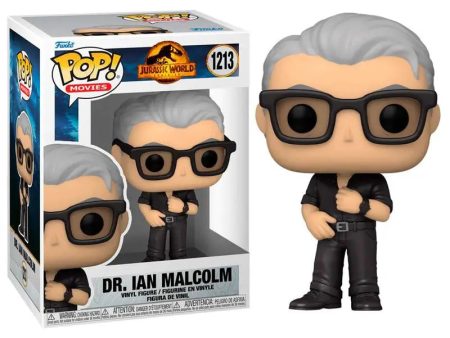 JURASSIC WORLD: D: DR. IAN MALCOLM #1213 - FUNKO POP! Hot on Sale